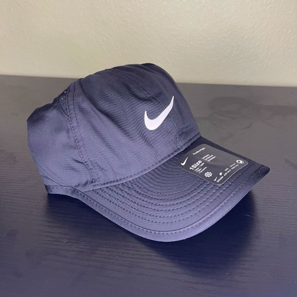 Nike Featherlight Dri-FIT Adjustable Performance Hat Cap Black 679421-010 - Picture 3 of 7